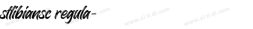 stlibiansc regula字体转换
